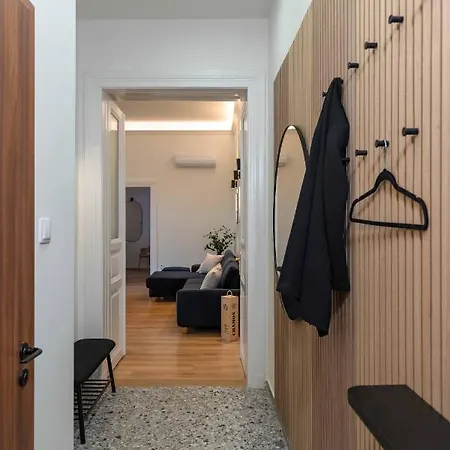 Apartment Modern French Balkony Budapest